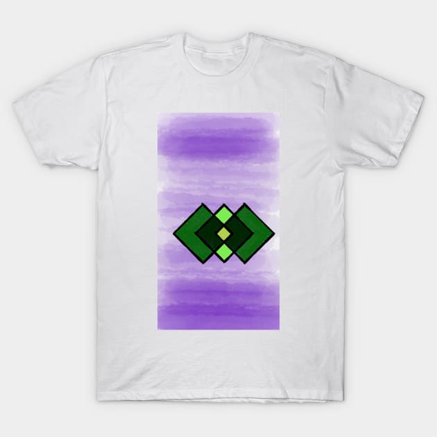 Geometric Design T-Shirt by neetaujla